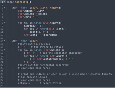 Image result for Python Connect 4 Code