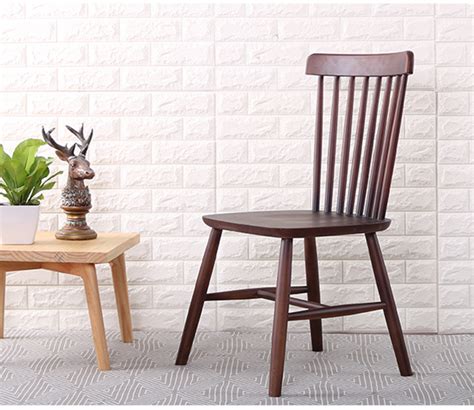 北欧实木温莎椅简易家用休闲餐厅椅子创意经典白蜡木靠背椅-阿里巴巴