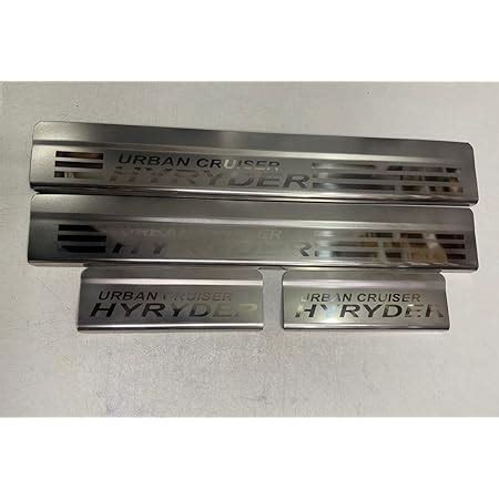 Door Sill/Foot Step Stainless Steel Plates for Toyota Urban Cruiser ...