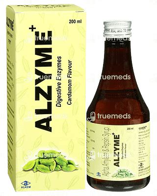 Alzyme Plus Cardamom Syrup 200 Ml - Uses, Side Effects, Dosage, Price ...