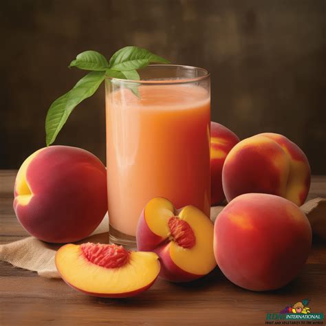 Peach Juice Concentrate - Fruit & Vegetables to the World