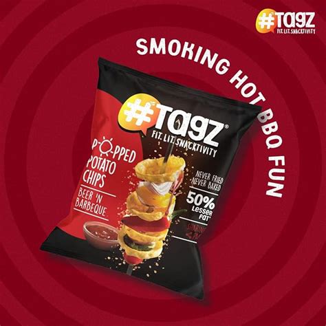 TagZ Popped Potato Chips I Low Fat Chips I Healthy Snacks I No Trans ...