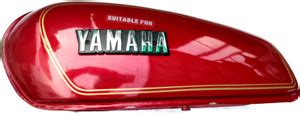satpro Petrol Tank Rx-100 (Red color) Bike Tank Pad Price in India ...