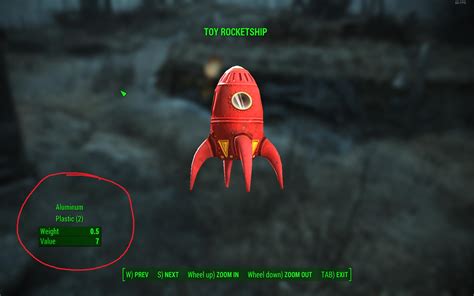 fallout 4 - How do I tell what components are in an item? - Arqade
