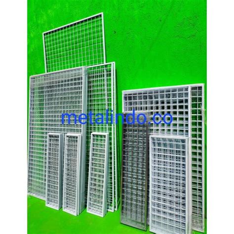Jual Jaring Ram Bingkai Besi Tebal Ukuran Lebar Kawat Display Wiremesh ...