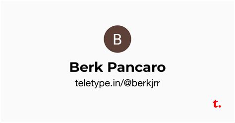 Berk Pancaro — Teletype