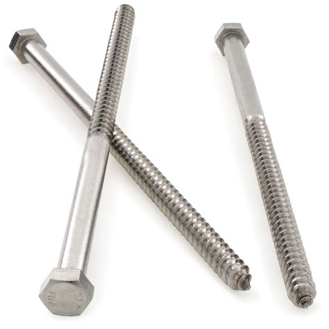 Hillman 1/2-in x 10-in Stainless Steel Stainless Steel Hex-Head ...