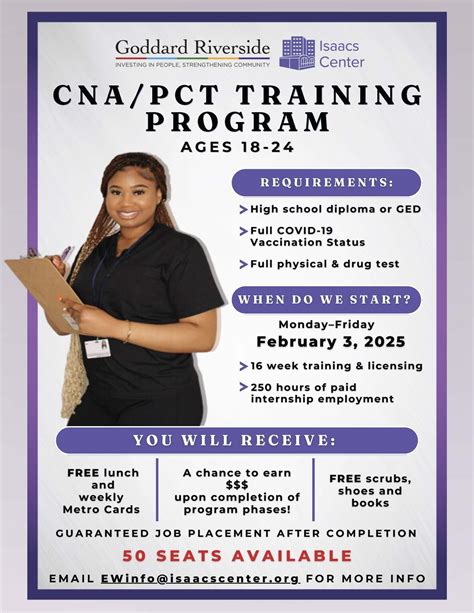 Our CNA/PCT program is now open for enrollment. We offer training and ...