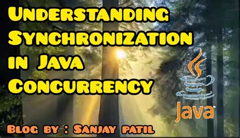 Java concurrency Java Synchronization 的图像结果