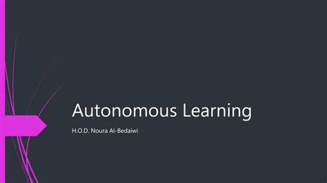 Image result for Autonomous Learning