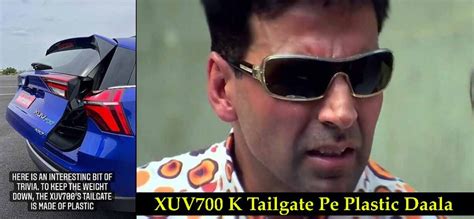 Mahindra XUV 700 Has a PLASTIC Tailgate – Should You Worry? » Car Blog ...