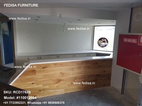 Wood Reception Desk 71 Foot Reception Desk Professional Reception Desk ...