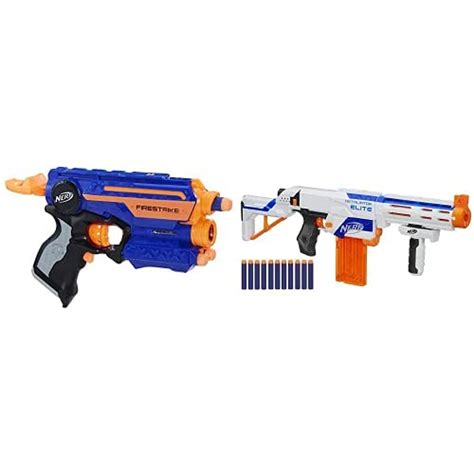 Buy Nerf N-Strike Elite Fire Strike Blaster, Ages 8 and Up Nerf N ...