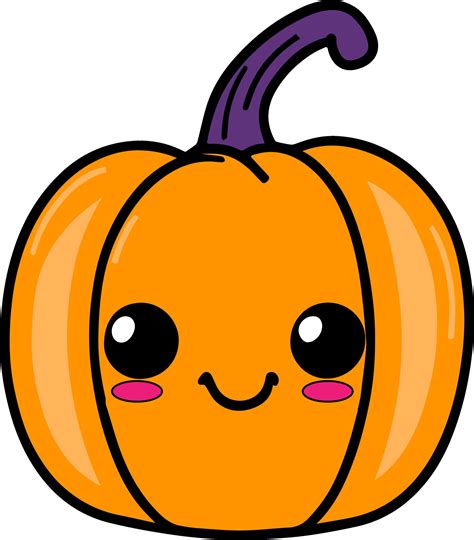 Cute Halloween Pumpkin Clipart 25258435 Vector Art at Vecteezy