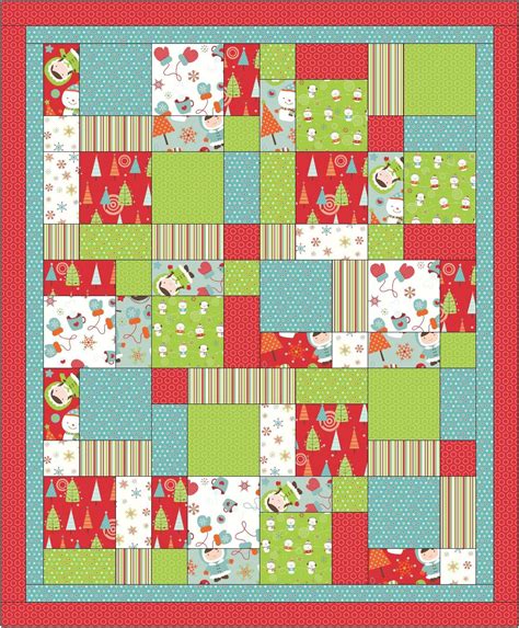 fat quarter christmas quilt patterns