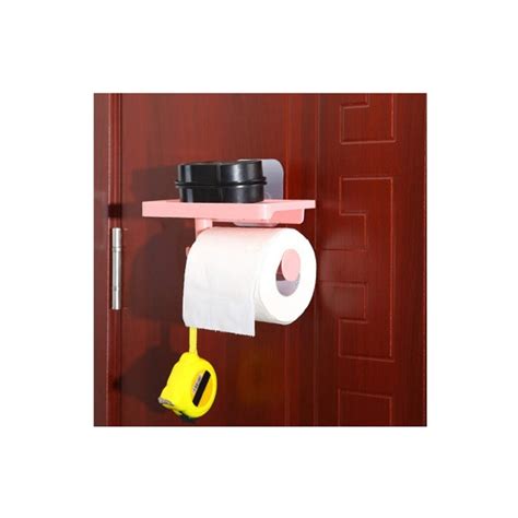 Toilet Paper Towel Holder Roll Wall Mount Mobile Phone Bathroom A 送料無料