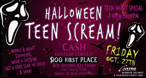 Halloween Teen Scream Skate, Astro Skate of Palm Beach County, Boynton ...