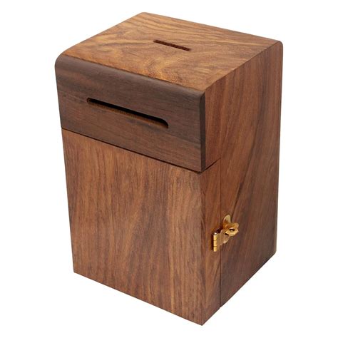 ITOS365 Handicrafted Wooden Antique Money Bank for Children- Woody ...