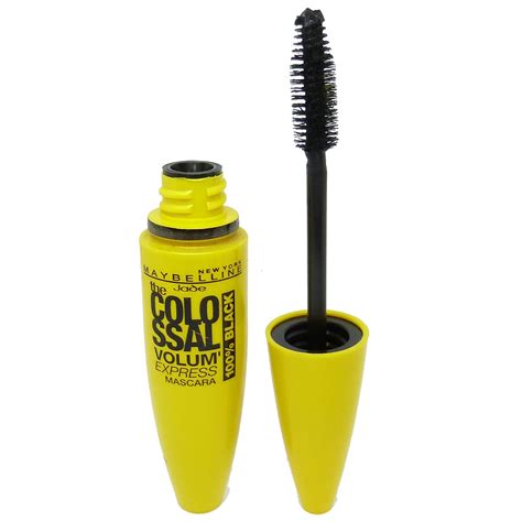 Maybelline The Colossal Volum Express Mascara 100% Black Augen Make Up ...