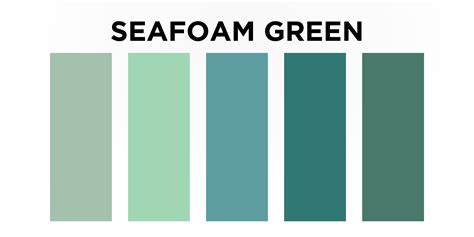 Seafoam Green Color Scheme