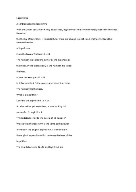 Image result for Proving Logarithms Math and Science