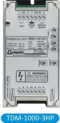 DC Motor Controllers - Thyristorized DC Motor Controllers 0.25 HP to 5 ...