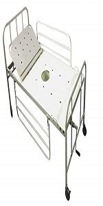 P.M.P.S.? semi Fowler (ABS) Bed with Commode/Toilet Bowl (inbulit ...