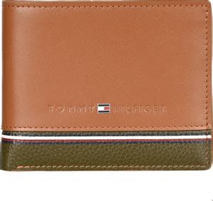 TOMMY HILFIGER Men Casual Tan Genuine Leather Wallet Tan+Olive - Price ...