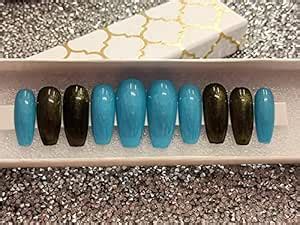 Buy (SNS-006) SNS Brand Hand Painted Artificial Nails UV treated, Cat ...