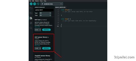 DHT Library. Arduino Download 的图像结果