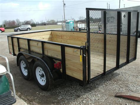 New 2026 AMO 6 X 12 UT TANDEM Utility Trailer