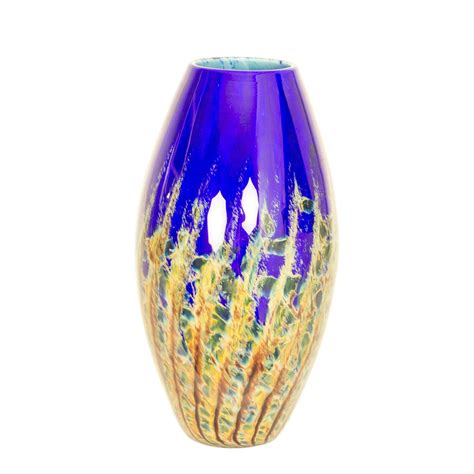 Fire & Ice Bullet Vase - Wimberley Glassworks Store