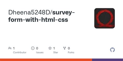 Survey Form Template HTML/CSS 的图像结果