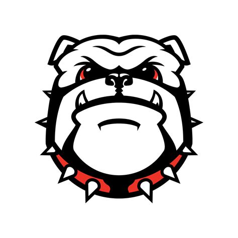 Bulldogs Logo - painting of uga mascot