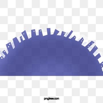 Blue Half Circle Logo