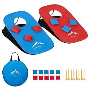 Himal Outdoors Himal Collapsible Portable Corn Hole Boards with 10 ...