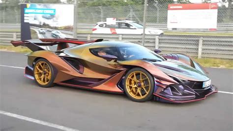 L'Apollo Intensa Emozione en démonstration sur le Nürburgring