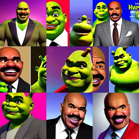 steve harvey! but as shrek, photorealistic, 4 k | Stable Diffusion