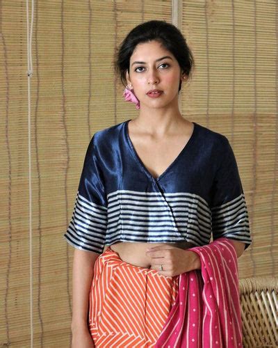 Shop Silk Blouses Online | Mashru Crop-Top blouses