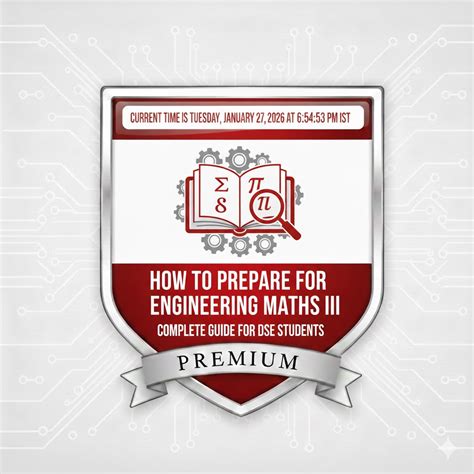 How to Prepare for Engineering Maths III: Complete Guide for DSE Students