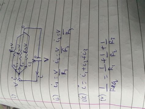 Three resistances R1, R2 and R3 are connected to an electric cell of ...