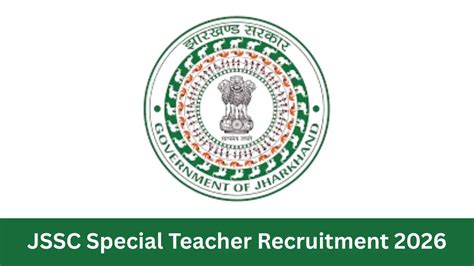 JSSC Special Teacher Recruitment 2026 Out for 3451 Vacancies ...