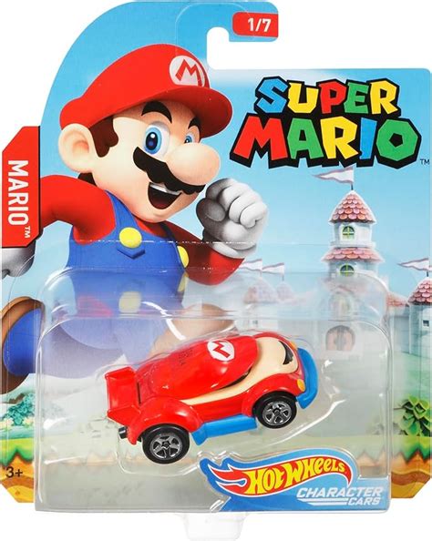 Super Mario Hot Wheels Character Cars Mario