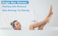 sellastic Wax Heater Machine Hair Removal Waxing kit with Hair Removal ...
