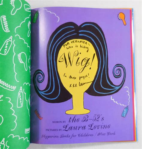 Wig! by The B-52s. Illustrated By Laura Levine: Fine Hardcover (1995 ...