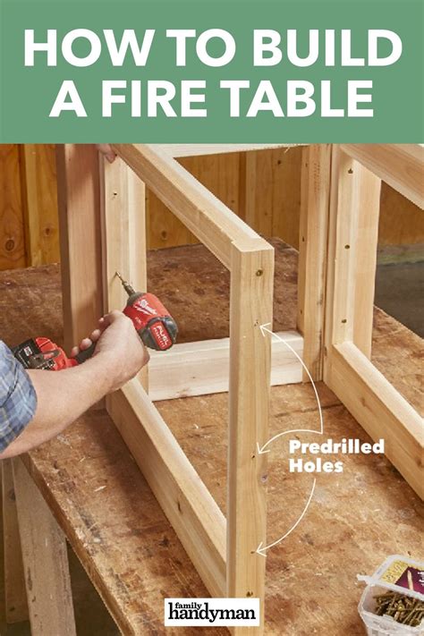 Image result for Building a Fire Table