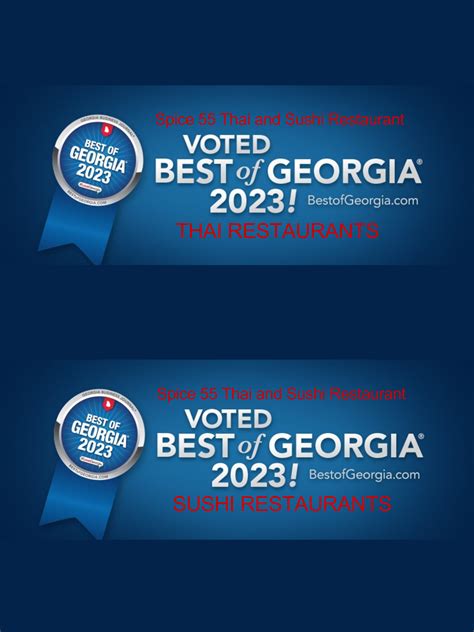 Spice 55 Thai and Sushi Restaurant | Helen, GA | View and Order Online