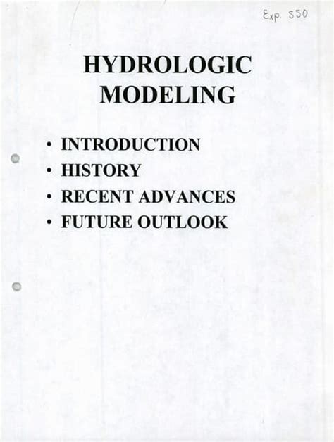 Image result for Hydrology Modelling