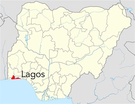 Lagos In Africa Map at Donald Frame blog