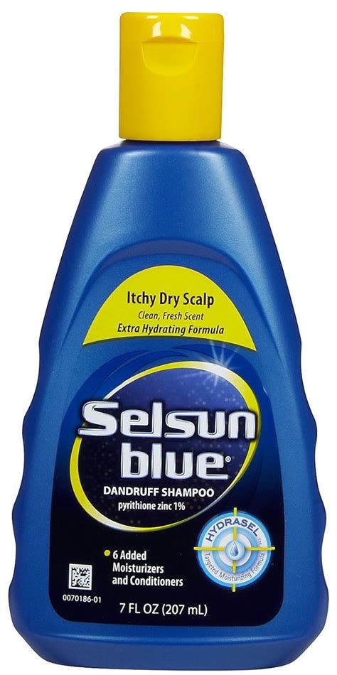 Buy Selsun Blue Shampoo For Itchy Dry Scalp 7 oz. Online at Low Prices ...